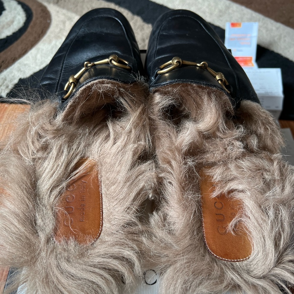 Gucci princetown loafers bought in dubai don’t wear anymore  price is firm - Picture 5 of 6
